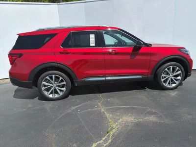 2025 Ford Explorer — rear three-quarter view