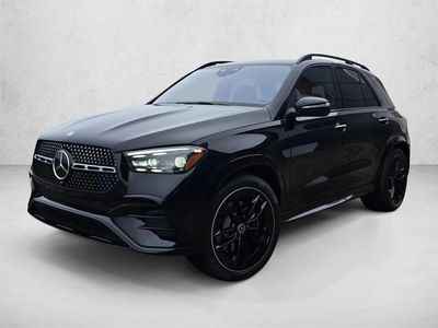 2026 Mercedes-Benz GLE 580 GLE 580 4MATIC &reg; SUV in Black — front three-quarter view