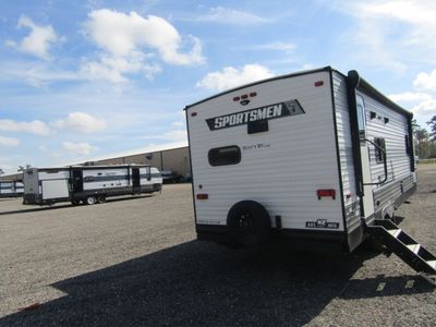 2023 Kz-rv Sportsmen — rear three-quarter view
