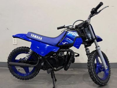 2027 Yamaha PW50 — front three-quarter view