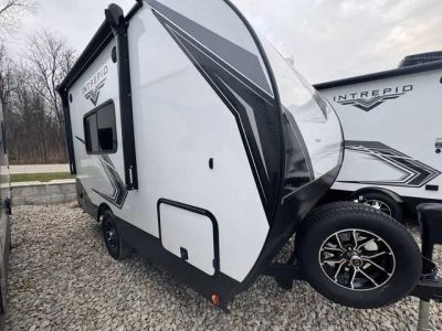2025 Riverside RV Intrepid 135i — front three-quarter view