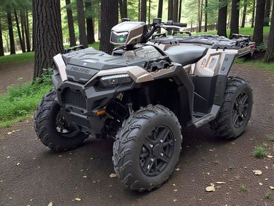 2026 Polaris Sportsman 850 Premium — side profile view
