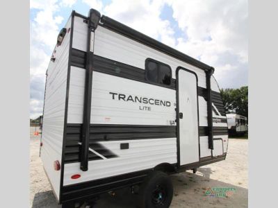 2027 Grand Design Transcend Lite — rear three-quarter view