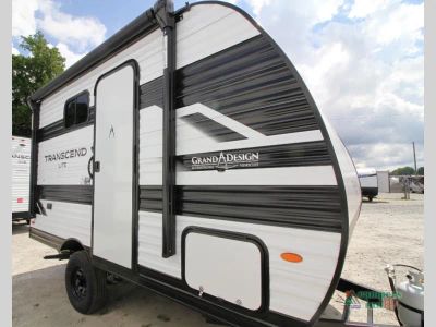 2027 Grand Design Transcend Lite — front three-quarter view