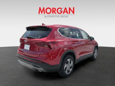 2023 Hyundai Santa Fe — rear three-quarter view