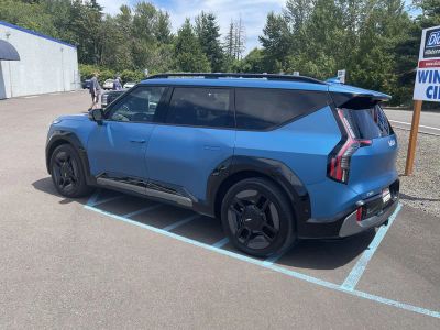 2024 Kia EV9 — rear three-quarter view