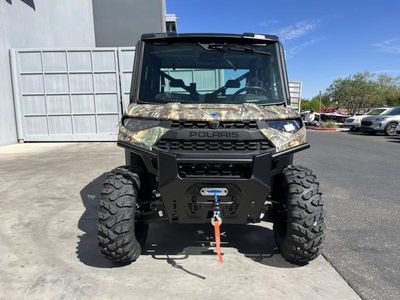 2026 Polaris Ranger Crew XP 1000 NorthStar Edition Ultimate Polaris Pursuit Camo — rear three-quarter view