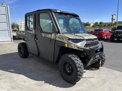 2026 Polaris Ranger Crew XP 1000 NorthStar Edition Ultimate Polaris Pursuit Camo — side profile view