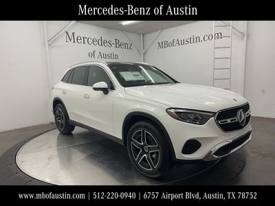 2026 Mercedes-Benz GLC 300 in White — front three-quarter view