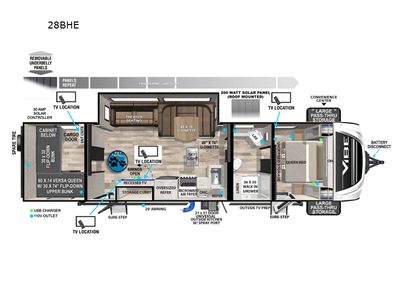 2024 Forest River RV Vibe - Photo 2