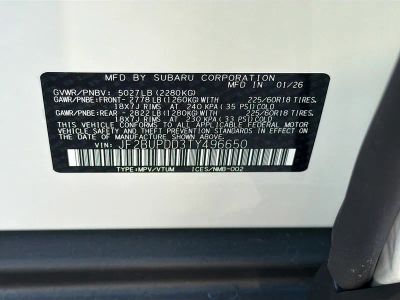 2026 Subaru Outback — photo 43 view