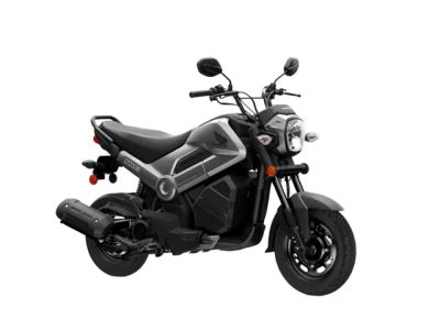 2026 Honda® Navi Arctic Silver Metallic — front three-quarter view