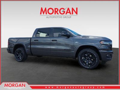 2026 Ram 1500 Big Horn/Lone Star in Gray — front three-quarter view