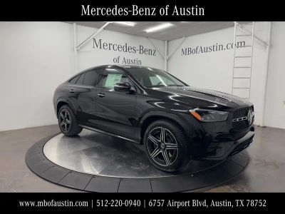 2026 Mercedes-Benz GLE 450 in Black — front three-quarter view