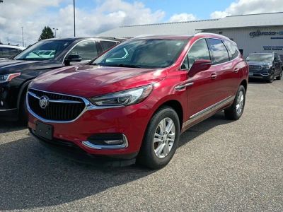 2019 Buick Enclave Premium in Includes Pitch Dark Night Lower Exterior Accent Color. — front three-quarter view