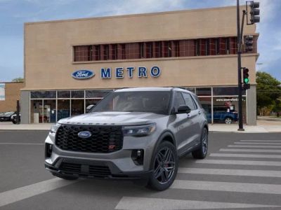 2026 Ford Explorer — rear three-quarter view