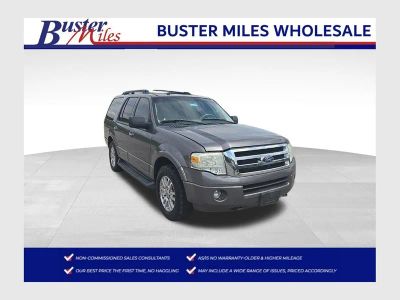 2011 Ford Expedition XLT in Sterling Gray Metallic — front three-quarter view