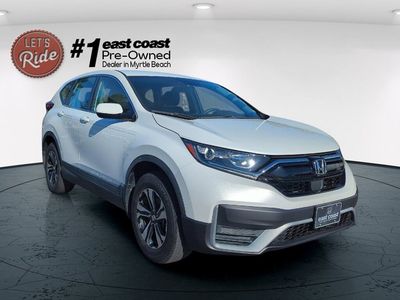 2021 Honda CR-V — rear three-quarter view