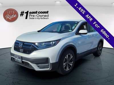 2021 Honda CR-V — front three-quarter view