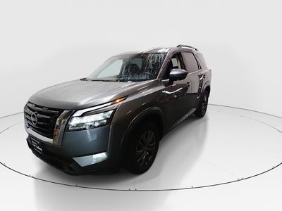 2024 Nissan Pathfinder — rear three-quarter view