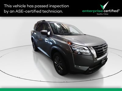 2024 Nissan Pathfinder SV 2WD — front three-quarter view
