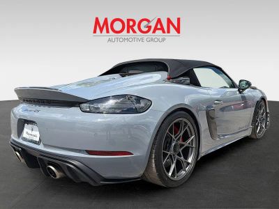 2024 Porsche 718 Spyder — rear three-quarter view