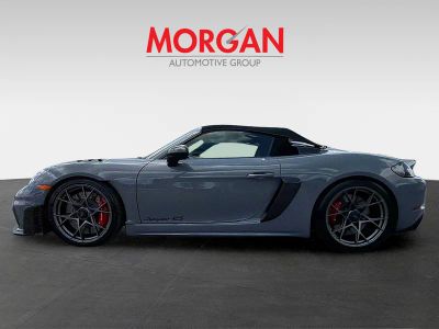 2024 Porsche 718 Spyder — engine compartment view