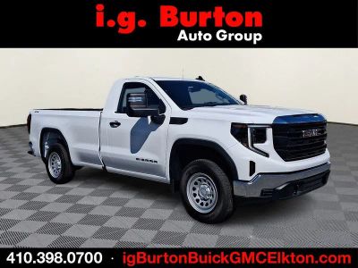 2026 GMC Sierra 1500 Pro in Summit White — front three-quarter view