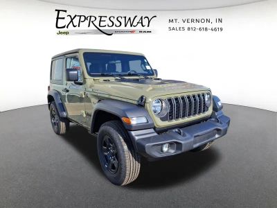 2026 Jeep 2 Dr Wrangler — rear three-quarter view