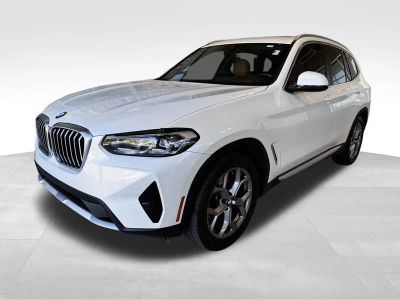 2022 BMW X3 — rear three-quarter view