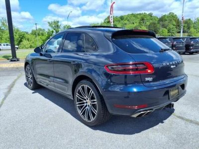 2017 Porsche Macan — rear three-quarter view
