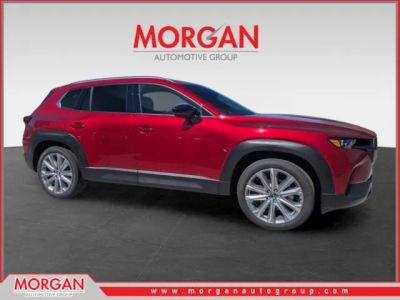 2026 Mazda CX-50 2.5 S Premium in Soul Red Crystal Metallic — front three-quarter view