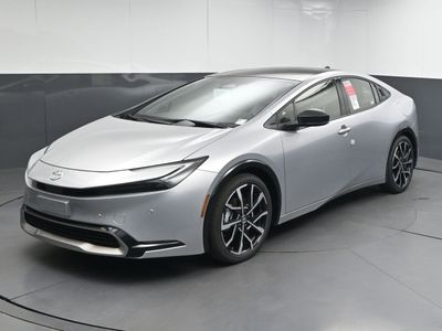 2025 Toyota Prius Plug-in Hybrid XSE Hatchback — front three-quarter view
