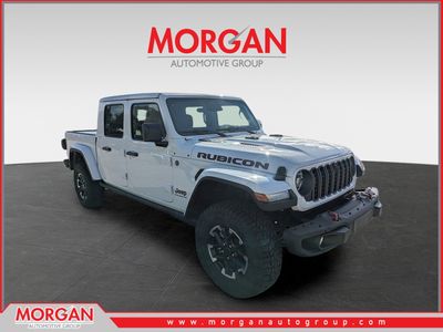 2026 Jeep Gladiator Rubicon in White/off-white — front three-quarter view