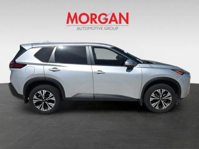 2023 Nissan Rogue — rear three-quarter view