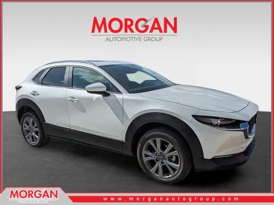 2026 Mazda CX-30 2.5 S Preferred in White — front three-quarter view