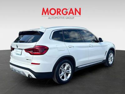 2020 BMW X3 — rear three-quarter view