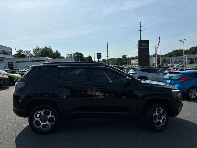 2022 Jeep Compass — rear three-quarter view