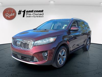 2019 Kia Sorento — front three-quarter view