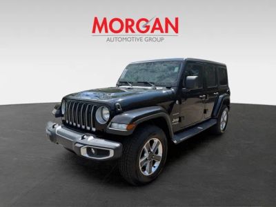 2021 Jeep Wrangler — rear three-quarter view