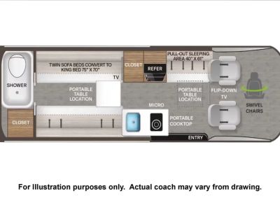 2026 Thor Motor Coach TRANQUILITY — photo 24 view