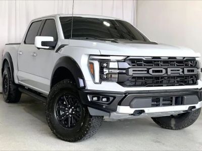 2024 Ford F-150 in Avalanche — front three-quarter view