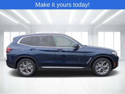 2022 BMW X3 — side profile view