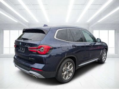 2022 BMW X3 — rear three-quarter view