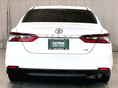 2023 Toyota Camry — rear three-quarter view