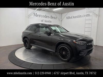 2026 Mercedes-Benz GLC 300 in Graphite Grey Metallic — front three-quarter view