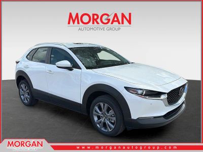 2026 Mazda CX-30 2.5 S Preferred in Snowflake White Pearl Mica — front three-quarter view