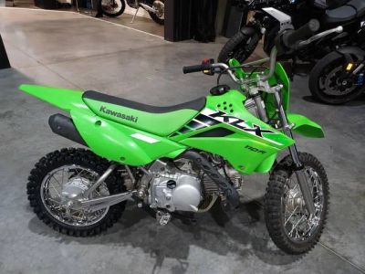 2025 Kawasaki KLX®110R — front three-quarter view