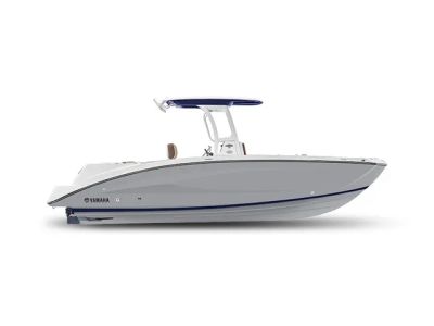 2026 Yamaha Boats 252 FSH Sport — front three-quarter view