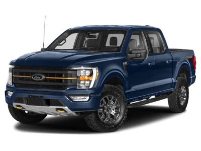 2023 Ford F-150 XLT in White — front three-quarter view